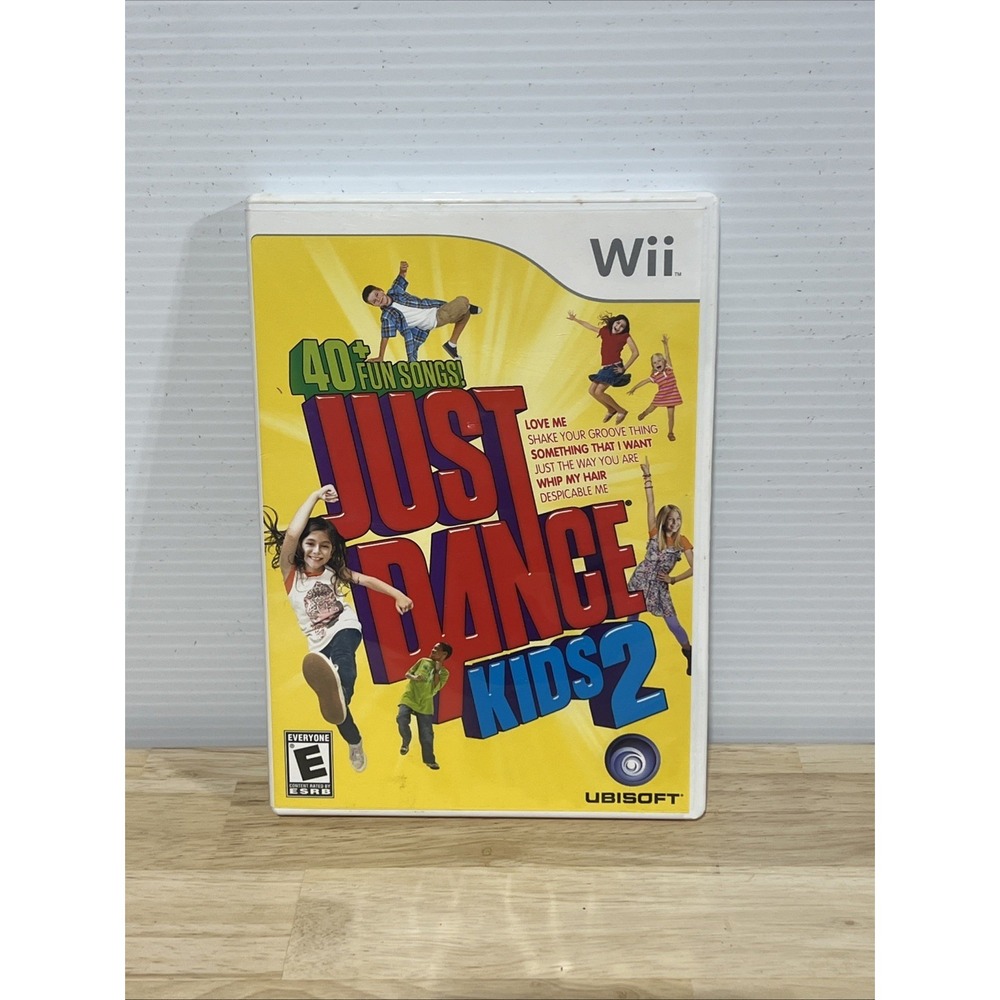 Just Dance Kids 2 Nintendo Wii 2011 Complete With Manual Tested